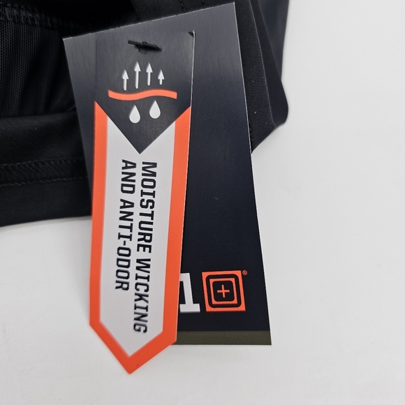 5.11 Black PT-R Max Effort Crop Long Line Sports Bra Athletic Top Size Xl New - Picture 3 of 7